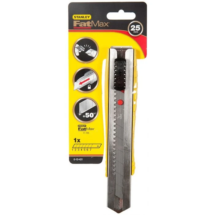 Stanley 0-10-431 Fatmax® Afbreekmes Metaal 25mm 3 Stanley 0-10-431 Fatmax® Afbreekmes Metaal 25mm - Afbeelding 3
