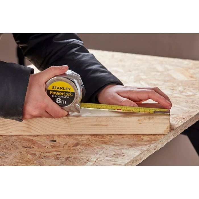 Stanley 0-33-527 Rolbandmaat PowerLock® Blade Armor™ 8 M. 4 Stanley 0-33-527 Rolbandmaat PowerLock® Blade Armor™ 8 M. - Afbeelding 4