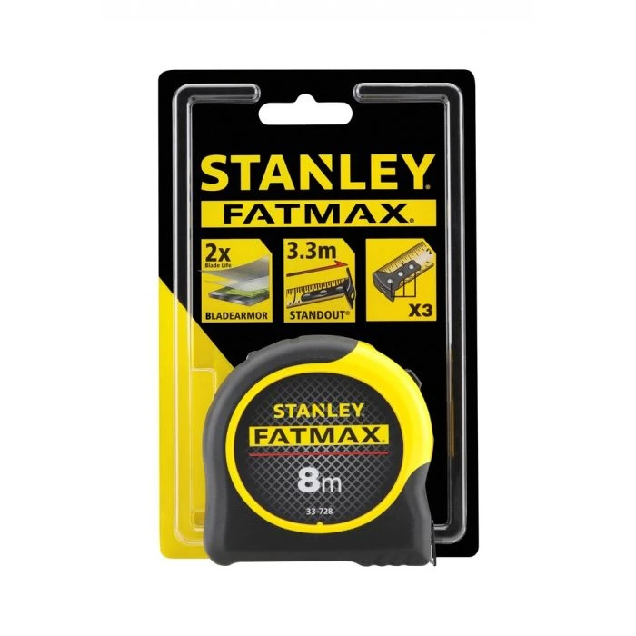 Stanley 0-33-728 Rolbandmaat FatMax® Blade Armor™ 8 M. 3 Stanley 0-33-728 Rolbandmaat FatMax® Blade Armor™ 8 M. - Afbeelding 3