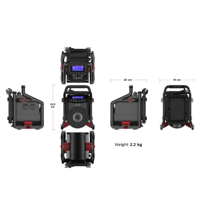 Perfectpro Werkradio POWERPLAYER 7 Perfectpro Werkradio POWERPLAYER - Afbeelding 7