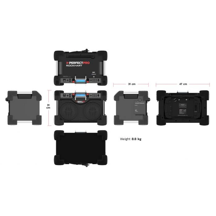 Perfectpro Werkradio ROCKHART 8 Perfectpro Werkradio ROCKHART - Afbeelding 8