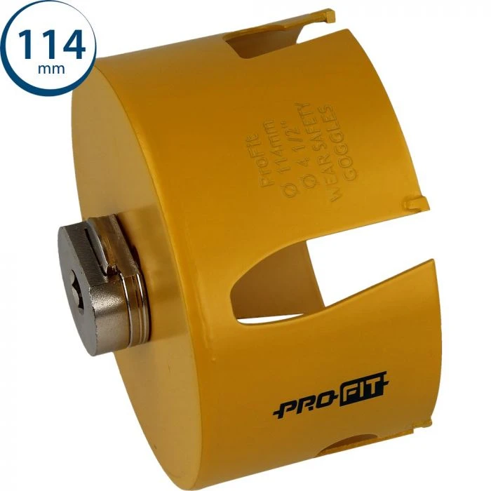ProFit Multi Purpose Gatzaag 114 Mm Met Hardmetalen Tanden. 1 ProFit Multi Purpose Gatzaag 114 Mm Met Hardmetalen Tanden.
