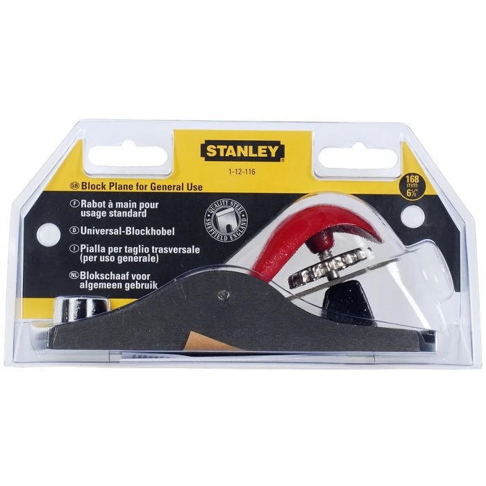 Stanley 1-12-116 Blokschaaf 110 180x40 Mm. 2 Stanley 1-12-116 Blokschaaf 110 180x40 Mm. - Afbeelding 2