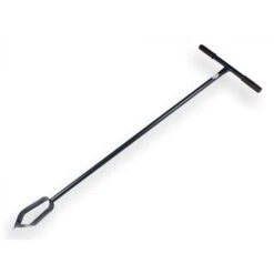 DE WIT Grondboor 6cm Blauw Gesmeed