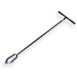 DE WIT Grondboor 10cm Blauw Gesmeed