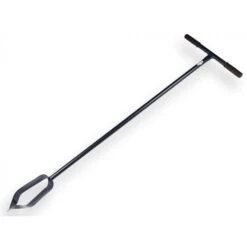 DE WIT Grondboor 12cm Blauw Gesmeed