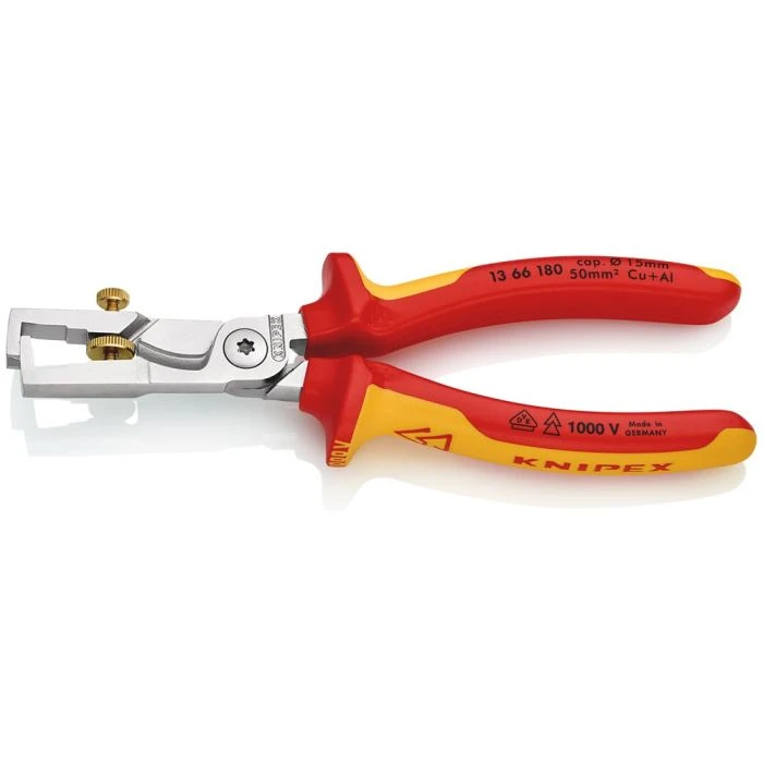 KNIPEX StriX®, Striptangen Met Kabelschaar 1 KNIPEX StriX®, Striptangen Met Kabelschaar