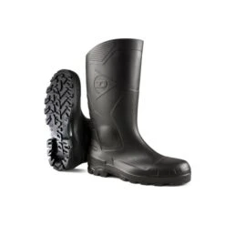 Dunlop - H142011 Knielaars Pvc S5 Zwart - 43 - 00 - ZWART