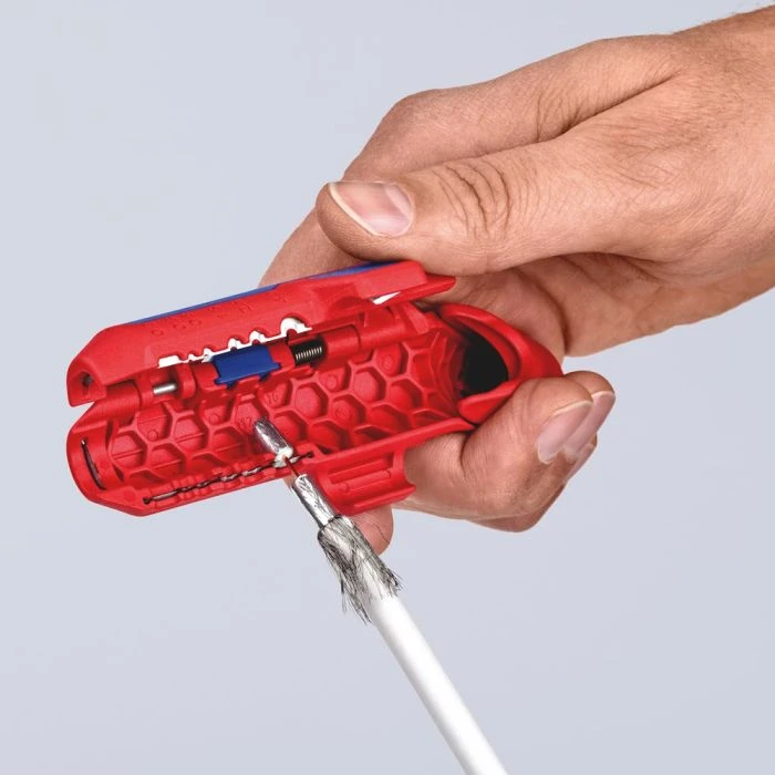KNIPEX ErgoStrip®, Universeel Ontmantelingsgereedschap 10 KNIPEX ErgoStrip®, Universeel Ontmantelingsgereedschap - Afbeelding 10