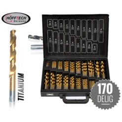 Makita HSS Borenset 170-delig Titanium Gecoat