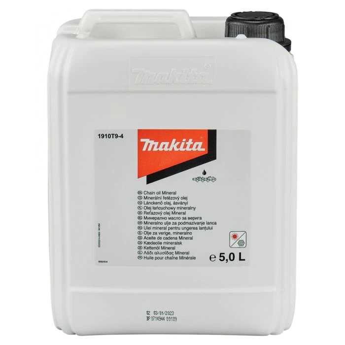 Makita 1910T9-4 Kettingzaagolie 5 Liter 2 Makita 1910T9-4 Kettingzaagolie 5 Liter - Afbeelding 2