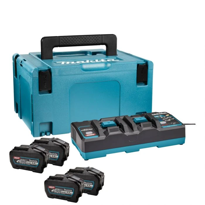Makita 191U42-2 Startset XGT DC40RB/4xBL4050F 2 Makita 191U42-2 Startset XGT DC40RB/4xBL4050F - Afbeelding 2