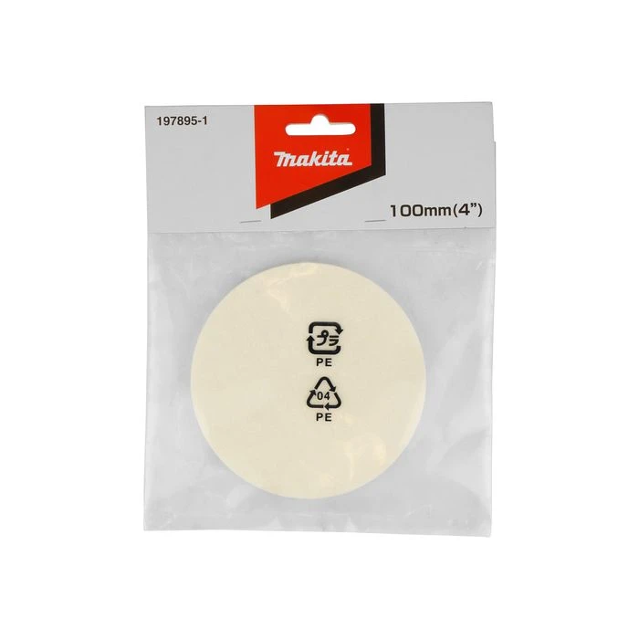 Makita 197895-1 Viltschijf 100 Mm 3 Makita 197895-1 Viltschijf 100 Mm - Afbeelding 3