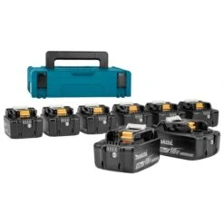 Makita Accu Opberg-Mbox 8-dlg + 8x Accu BL1850b 13 Makita Accu Opberg-Mbox 8-dlg + 8x Accu BL1850b -Aanbiedingen Tool Gigant Winkel 199697 1 A1L0 s100