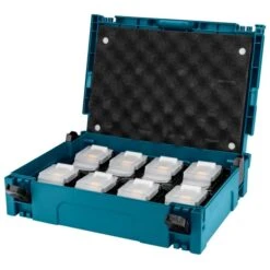 Makita Accu Opberg-Mbox 8-dlg + 8x Accu BL1850b 10 Makita Accu Opberg-Mbox 8-dlg + 8x Accu BL1850b -Aanbiedingen Tool Gigant Winkel 199697 1 A1R0