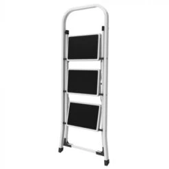 Budgetline Huishoudtrap Inklapbaar Wit 3 Treden -Aanbiedingen Tool Gigant Winkel 2030 2
