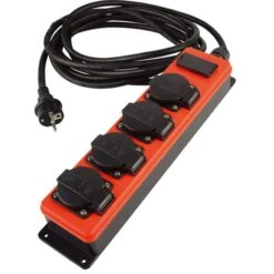 Makita QwattPro Verdeelblok Socketmaster Met Kabel 5 Meter 3x2,5mm.