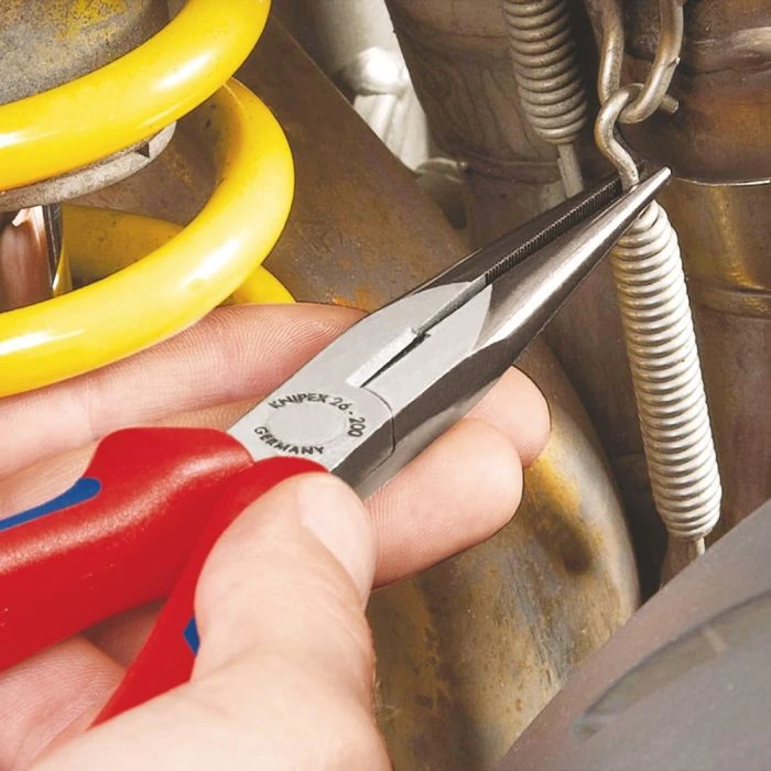 KNIPEX Platspitse Tang Met Zijsnijder, (telefoontang) 3 KNIPEX Platspitse Tang Met Zijsnijder, (telefoontang) - Afbeelding 3