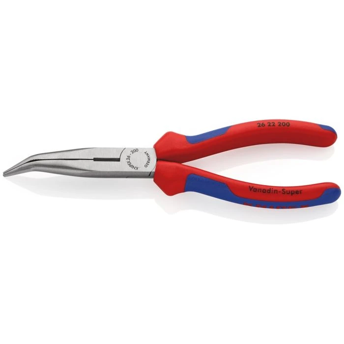 Knipex® 2622200 Telefoontang Gebogen + Zijsnijder 200 Mm 1 Knipex® 2622200 Telefoontang Gebogen + Zijsnijder 200 Mm