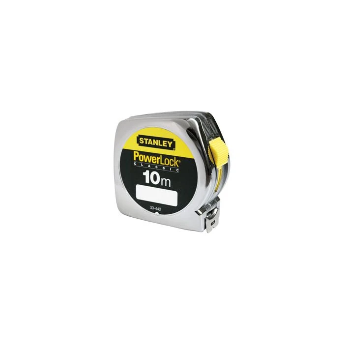Stanley 0-33-442 Rolbandmaat PowerLock® ABS 10 M. 1 Stanley 0-33-442 Rolbandmaat PowerLock® ABS 10 M.