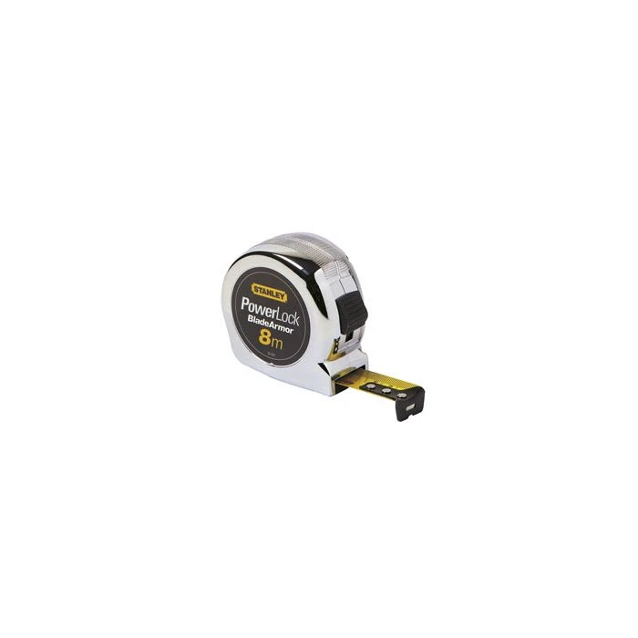 Stanley 0-33-527 Rolbandmaat PowerLock® Blade Armor™ 8 M. 1 Stanley 0-33-527 Rolbandmaat PowerLock® Blade Armor™ 8 M.