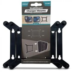 StealthMounts Opladerhouder Voor Makita 18V LXT Snellader DC18RC - Zwart - 2-pack