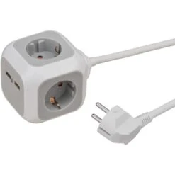 Brennenstuhl ALEA-Power USB-Charger Stekkerblok 4-voudig, 1,4m H05VV-F 3G1,5