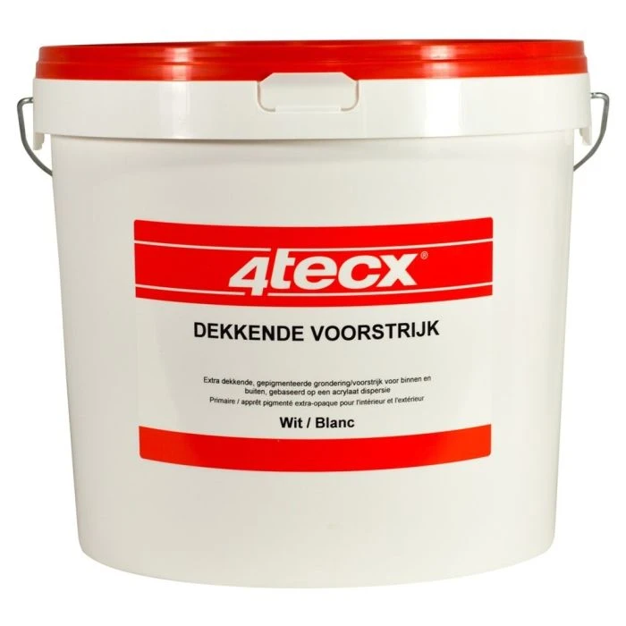4tecx Voorstrijk Wit Dekkend 10ltr 1 4tecx Voorstrijk Wit Dekkend 10ltr