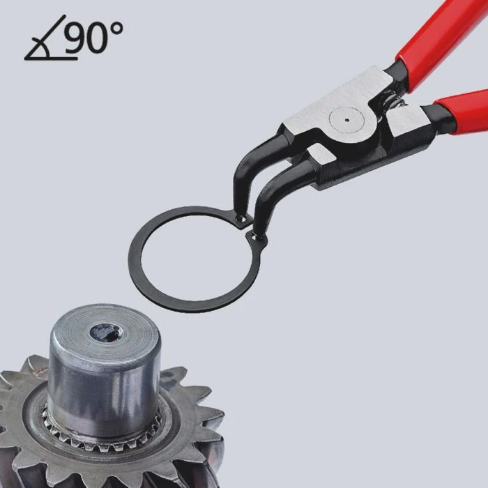 KNIPEX Borgveertang, Voor Buitenringen Op Assen Lengte: 170 Mm 3 KNIPEX Borgveertang, Voor Buitenringen Op Assen Lengte: 170 Mm - Afbeelding 3