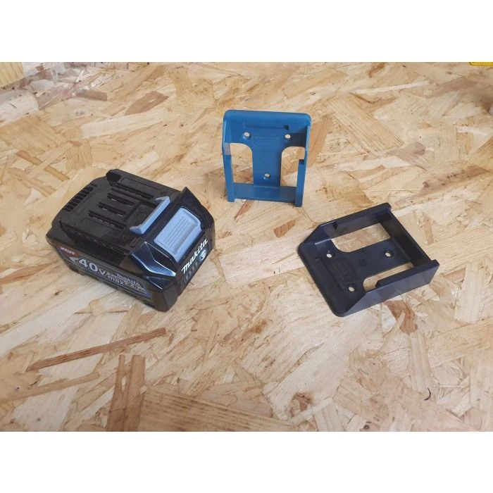 Stealth Mount Accuhouder Voor Makita 40V XGT, 6-pack Blauw 4 Stealth Mount Accuhouder Voor Makita 40V XGT, 6-pack Blauw - Afbeelding 4