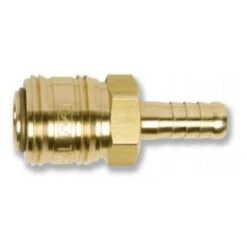 Makita Messing Snelkoppeling / Persluchtkoppeling Met 10 Mm Slangtule, Duitse (euro) Passing