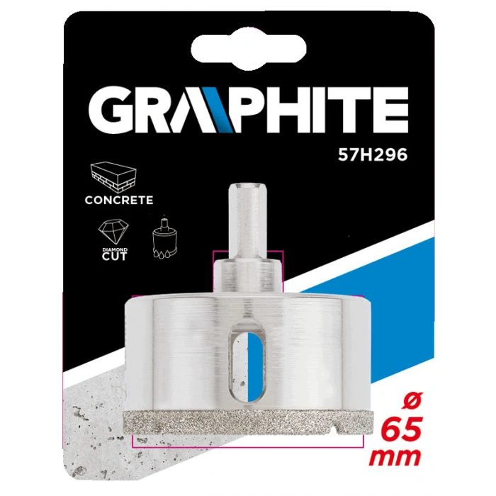 Makita GRAPHITE Diamant Tegelboor 65x30mm 2 Makita GRAPHITE Diamant Tegelboor 65x30mm - Afbeelding 2