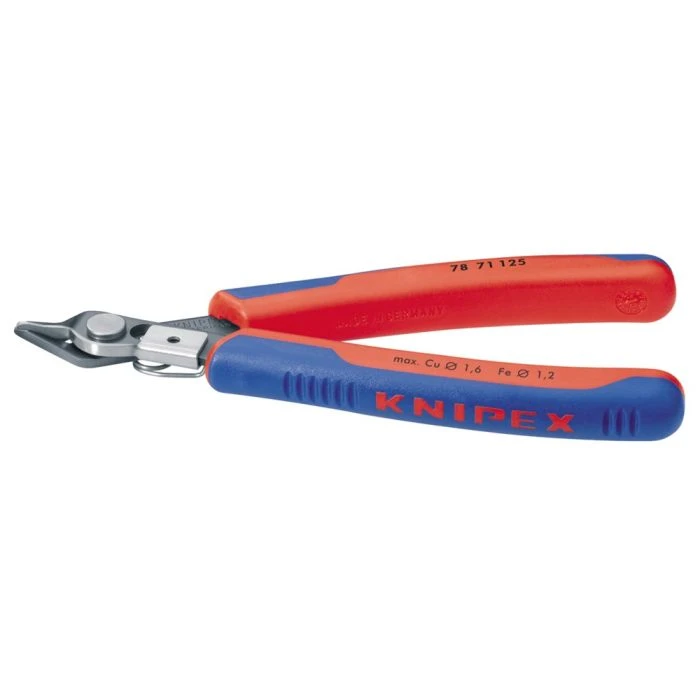 KNIPEX Zijsnijtang 64 HRC + Draadklem 125 Mm 1 KNIPEX Zijsnijtang 64 HRC + Draadklem 125 Mm