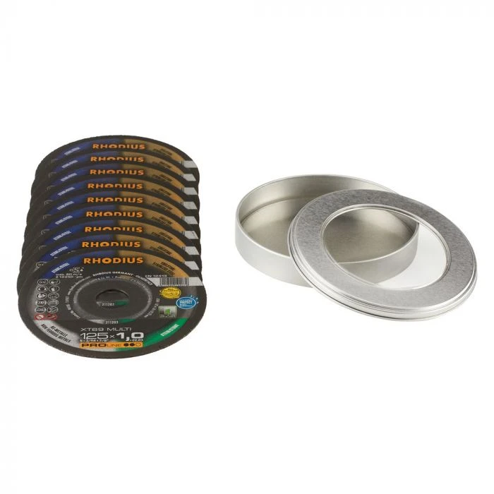 Makita 10 Stuks Rhodius XT69 MULTI Doorslijpschijven 115x1,0mm, Allround 1 Makita 10 Stuks Rhodius XT69 MULTI Doorslijpschijven 115x1,0mm, Allround