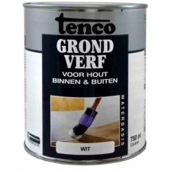 TENCO GRONDVERF WATERBASIS WIT 0,75 L