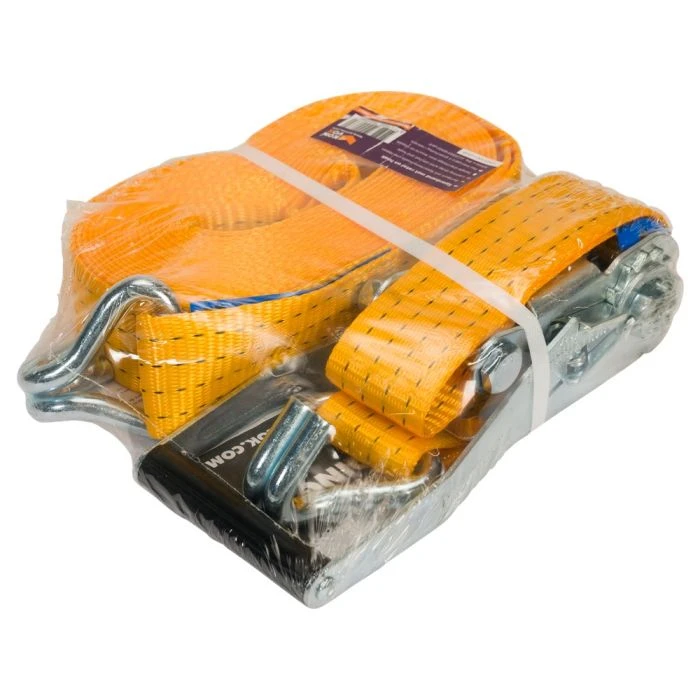 Konvox Spanband 50mm Rtl 811 Hk 1006 9m 2000/4000 DaN Geel 2 Konvox Spanband 50mm Rtl 811 Hk 1006 9m 2000/4000 DaN Geel - Afbeelding 2