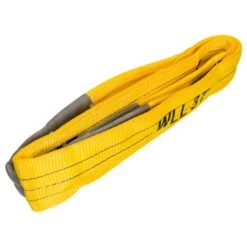 Konvox Hijsband Met Lussen Geel 3 Ton 2m