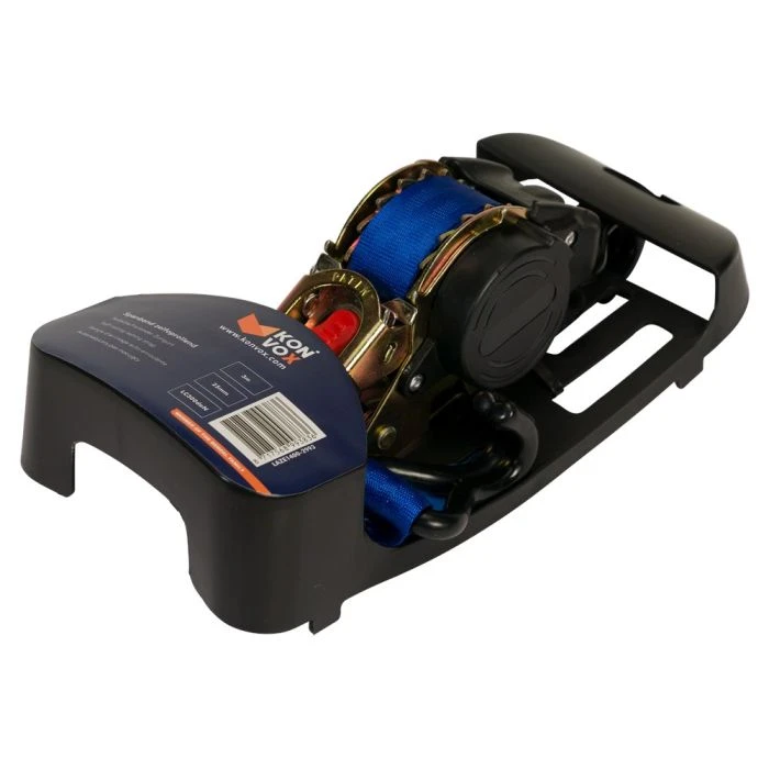 Konvox Spanband 25mm Zelfoprollend 3 M Blauw 2 Konvox Spanband 25mm Zelfoprollend 3 M Blauw - Afbeelding 2