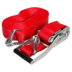 Konvox Spanband 50mm Rtl 811 Hk 1006 9m 2500/5000 DaN Rood