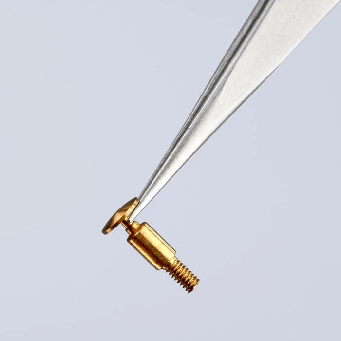 KNIPEX Precisie-pincet, Spitse Punten 2 KNIPEX Precisie-pincet, Spitse Punten - Afbeelding 2