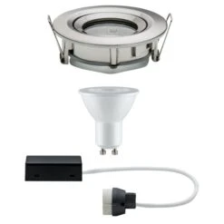 Paulmann LED Nova 1x7W Zwenk IP65 Staal, GU10, O93 -Aanbiedingen Tool Gigant Winkel 92899 3