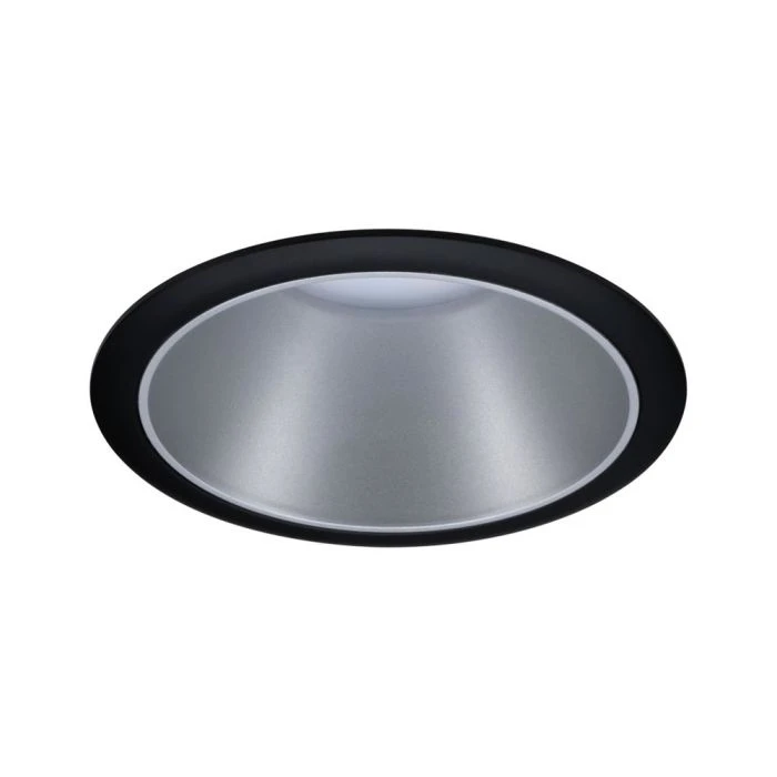 Paulmann EBL CC Rd Stijf LED 1x 2700K Zwart-Zilver 2 Paulmann EBL CC Rd Stijf LED 1x 2700K Zwart-Zilver - Afbeelding 2