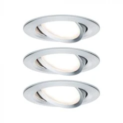 Paulmann Set Nova Coin 3-stapdim Rd Zwenkb. LED 3