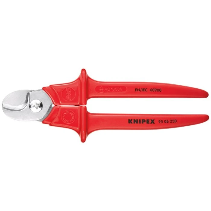KNIPEX Kabelschaar, Benen Met Kunststof Omspoten 2 KNIPEX Kabelschaar, Benen Met Kunststof Omspoten - Afbeelding 2