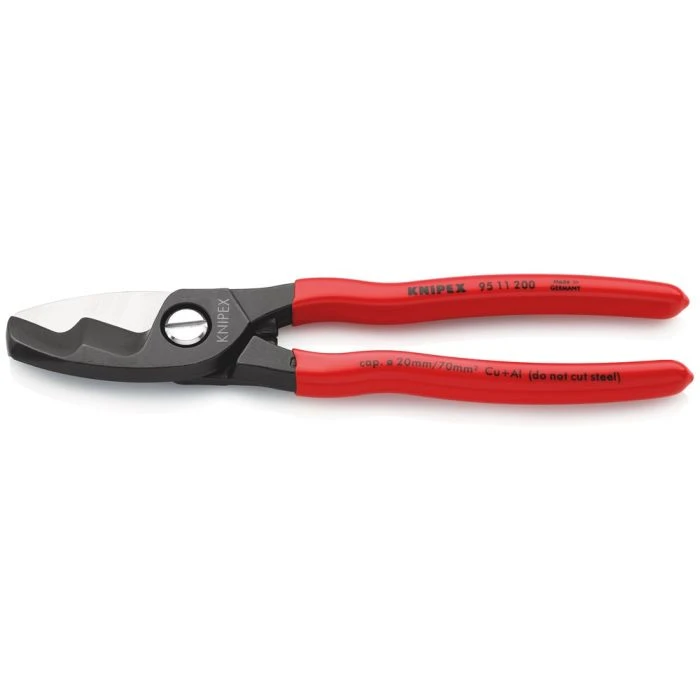 KNIPEX Kabelschaar, Met Dubbele Snijkanten 1 KNIPEX Kabelschaar, Met Dubbele Snijkanten