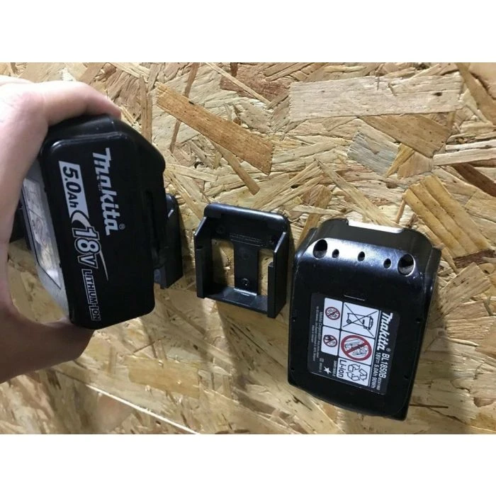 Stealth Mount Accuhouder Voor Makita 18V LXT, 6-pack Blauw 4 Stealth Mount Accuhouder Voor Makita 18V LXT, 6-pack Blauw - Afbeelding 4