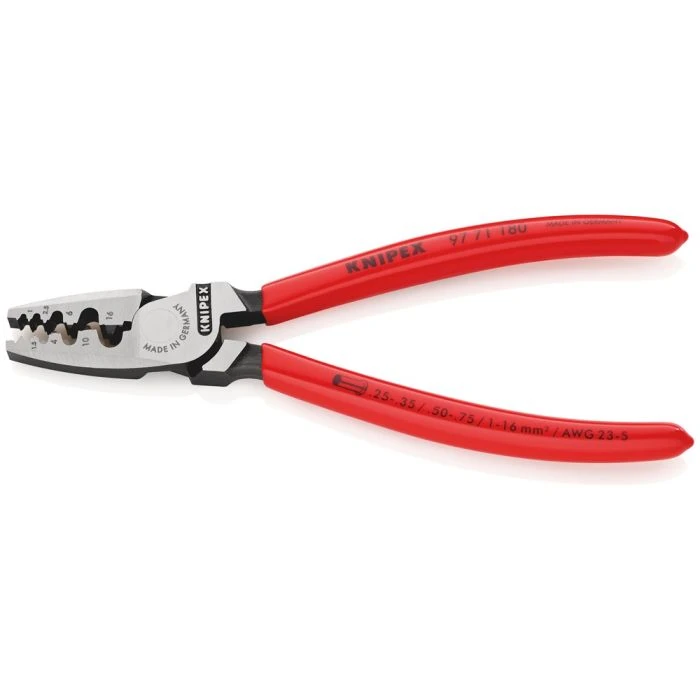 KNIPEX Krimptang Voor Adereindhulzen 3 KNIPEX Krimptang Voor Adereindhulzen - Afbeelding 3