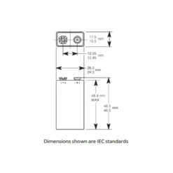 Makita Batterijen Duracell PROCELL, 9 Volt, E-block, 6LR61 -Aanbiedingen Tool Gigant Winkel 9v batterij 500x500 1