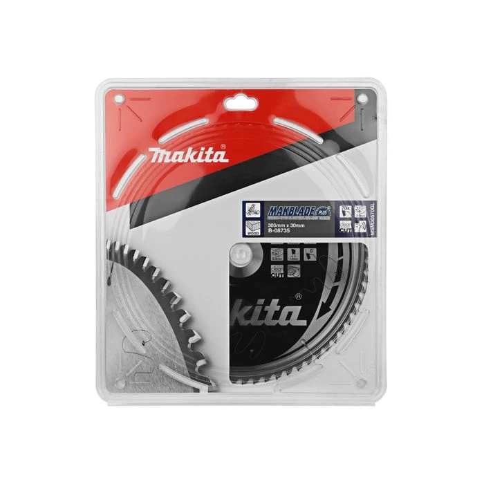 Makita B-08735 Zaagb Q+C 305x30x2,5 70T 0g 4 Makita B-08735 Zaagb Q+C 305x30x2,5 70T 0g - Afbeelding 4