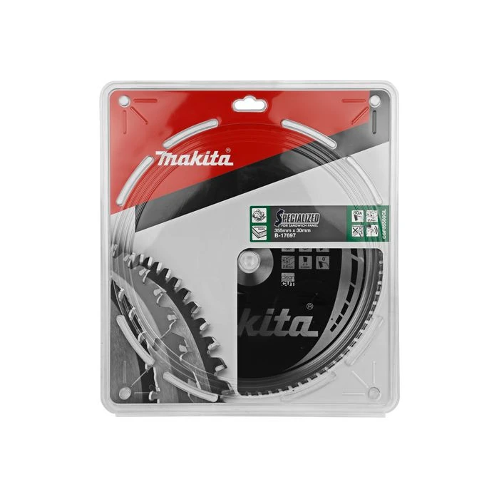 Makita B-17697 Cirkelzaagblad Sandwichpaneel 4 Makita B-17697 Cirkelzaagblad Sandwichpaneel - Afbeelding 4